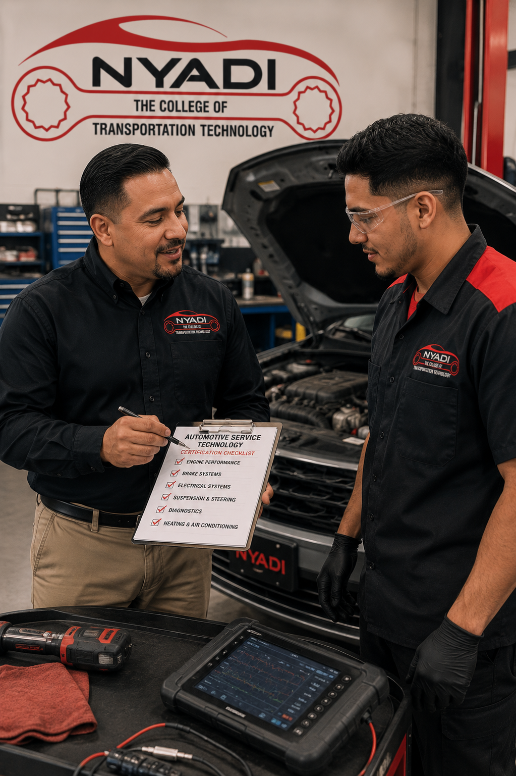 Certificate in Automotive Service Technology